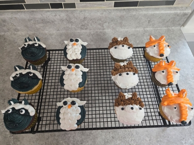 Farm Animal Cupcakes